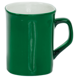 10 Oz Ceramic Rounded Corner Mug - Laser Engraved Ceramic