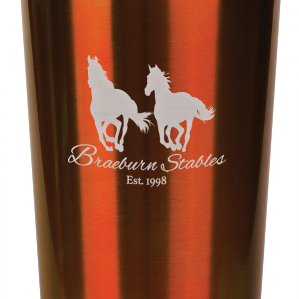 16 Oz Gloss Travel Mug - Laser Engraved Drinkware