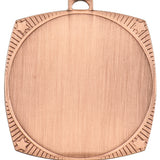 Square Star Insert Holder Medal - Custom Engraved Award