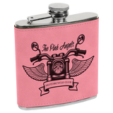 6 Oz Flask - Laser Engraved Drinkware