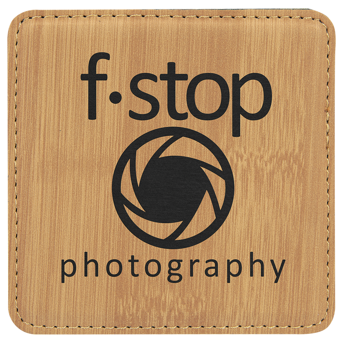 Square Single Coaster - Laser Engraved Drinkware
