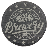 Slate Coaster Foam Pads - Laser Engraved Drinkware