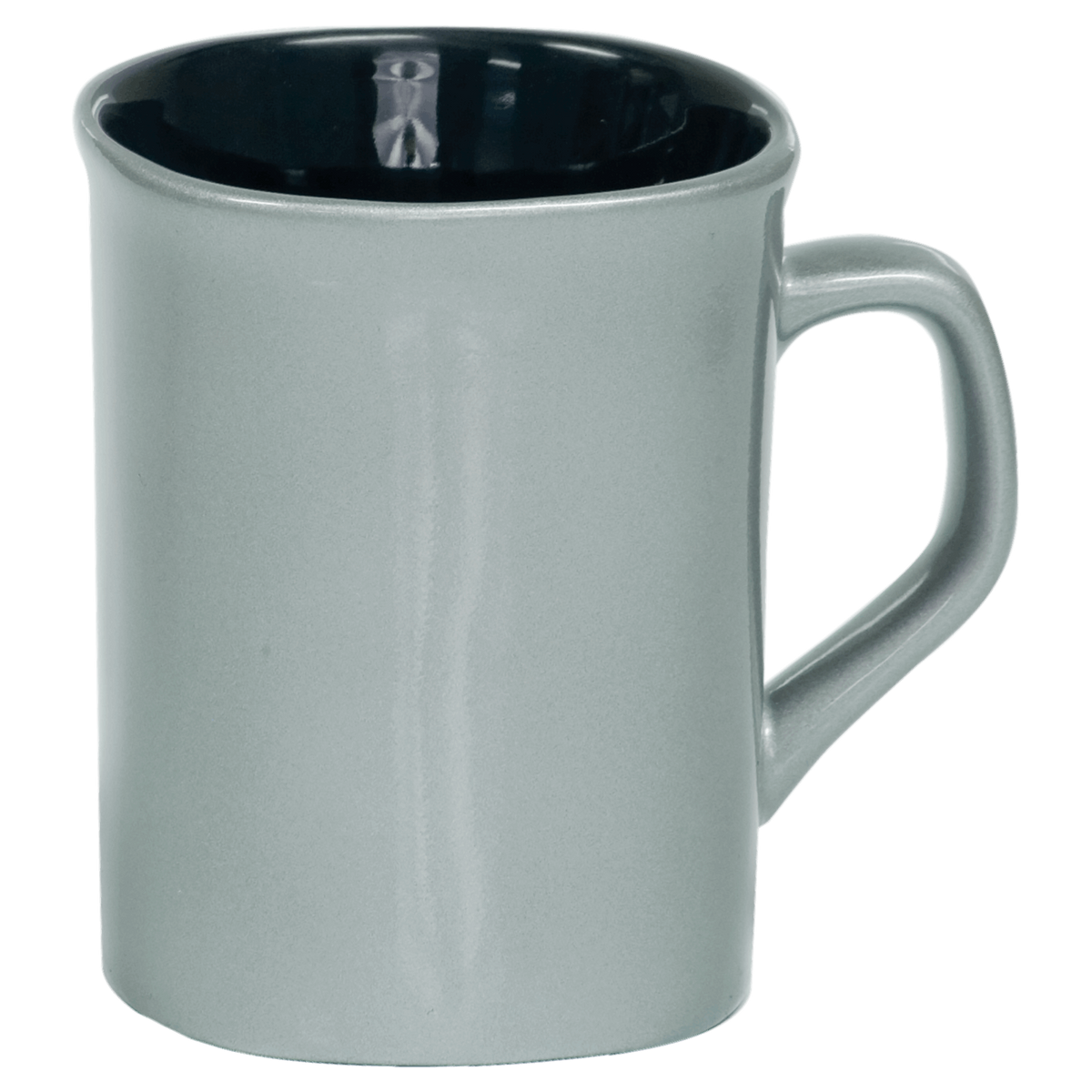 10 Oz Ceramic Rounded Corner Mug - Laser Engraved Ceramic