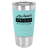 20 Oz Silicone Grip Tumbler - Laser Engraved Drinkware