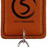 Rectangle Bottle Opener Keychain - Laser Engraved Drinkware