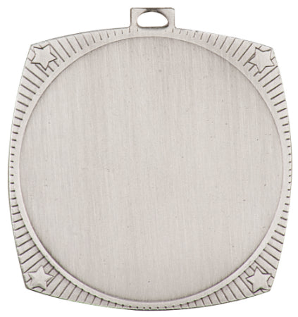 Square Star Insert Holder Medal - Custom Engraved Award