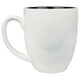 16 Oz Ceramic Bistro Mug - Laser Engraved Ceramic