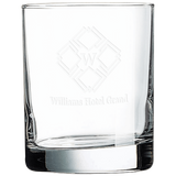10 Half Oz On The Rocks Glass - Laser Engraved Drinkware