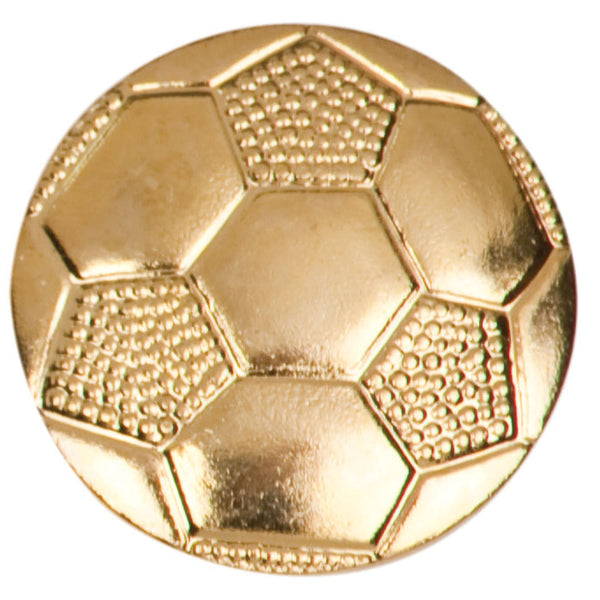 Soccer Lapel Pin - Custom Laser Engraved