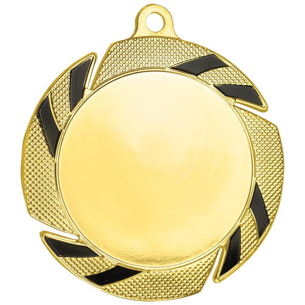 Black Insert Holder Medal - Custom Engraved Award