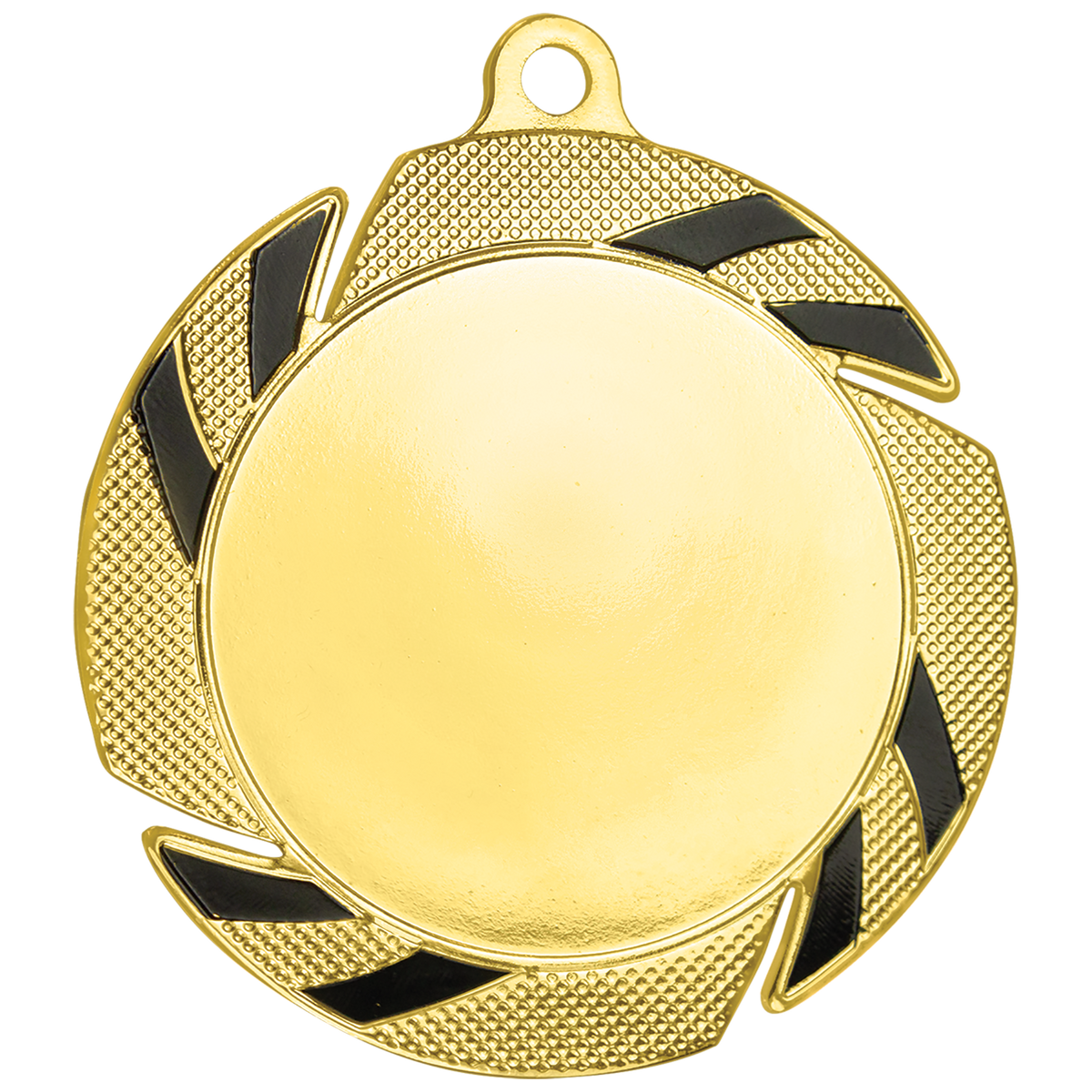 Black Insert Holder Medal - Custom Engraved Award