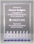 Mirage Acrylic - Custom Engraved Award